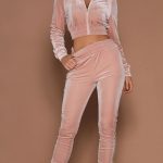 Custom Velour Tracksuits For Women Manufacturer