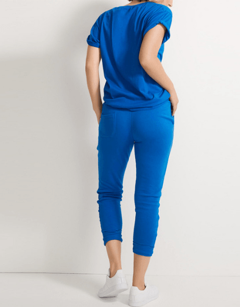 Wholesale Blue Hooded Tracksuit For Women From Gym Clothes
