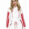 Bulk Dual Tone Hooded Tracksuits For Women