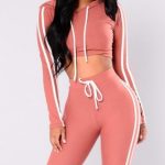 Custom Hooded Sport Tracksuits For Women