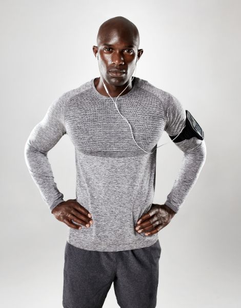 Buy Grey Full Sleeve Tees for Men From Gym Clothes Store in USA & Canada