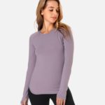 Bulk Spandex Inner Thumb Hole Full Sleeve T-shirt