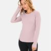 Wholesale Spandex Inner Thumb Hole Full Sleeve T-shirt