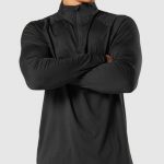 Wholesale Black 1/4 Zip Sweatshirts