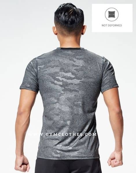 Gray Camouflage Tshirt Manufacturer