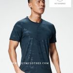 Royal Blue Camouflage Compression Tee Manufacturer