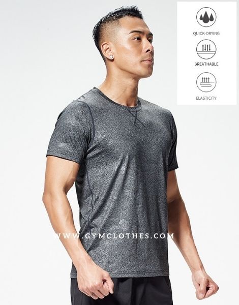 Buy Grey Full Sleeve Tees for Men From Gym Clothes Store in USA & Canada