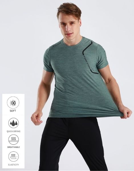 Wholesale High-elasticity Breathable T-shirt