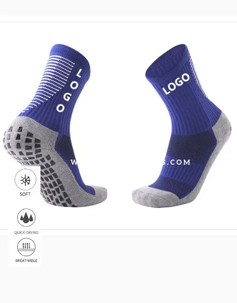 custom anti slip football socks