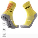 wholesale anti-slip football crew socks