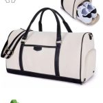 custom duffle sports bags with shoe compartment