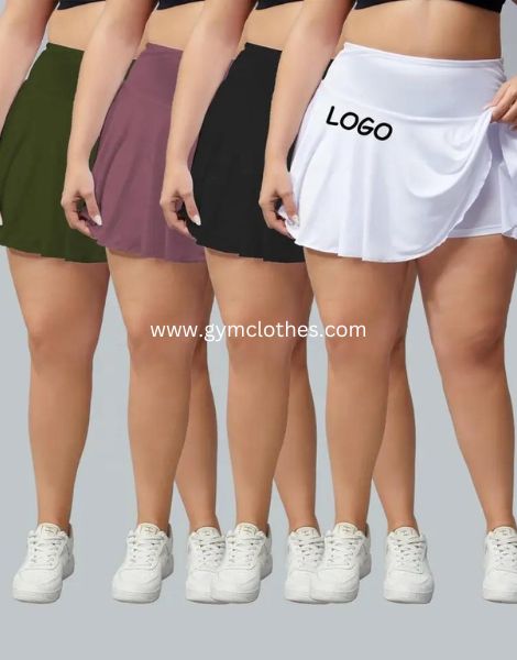 Wholesale Custom Plus Size Tennis Skirt