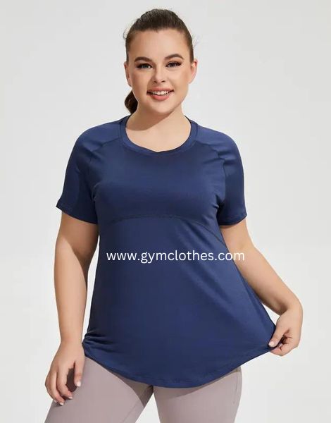 Plus Size Workout Shirts Wholesaler