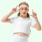 Kids Girls Custom Workout Short Sleeve Shirt