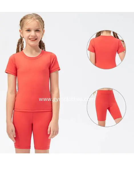 Wholesale Kids Girls Yoga Wear Set From Gym Clothes