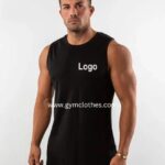 Wholesale Mens Organic Custom Gym Tank Tops