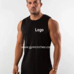 Wholesale Mens Organic Custom Gym Tank Tops