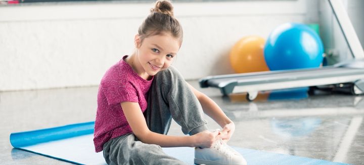 Blank Kids Workout Clothes