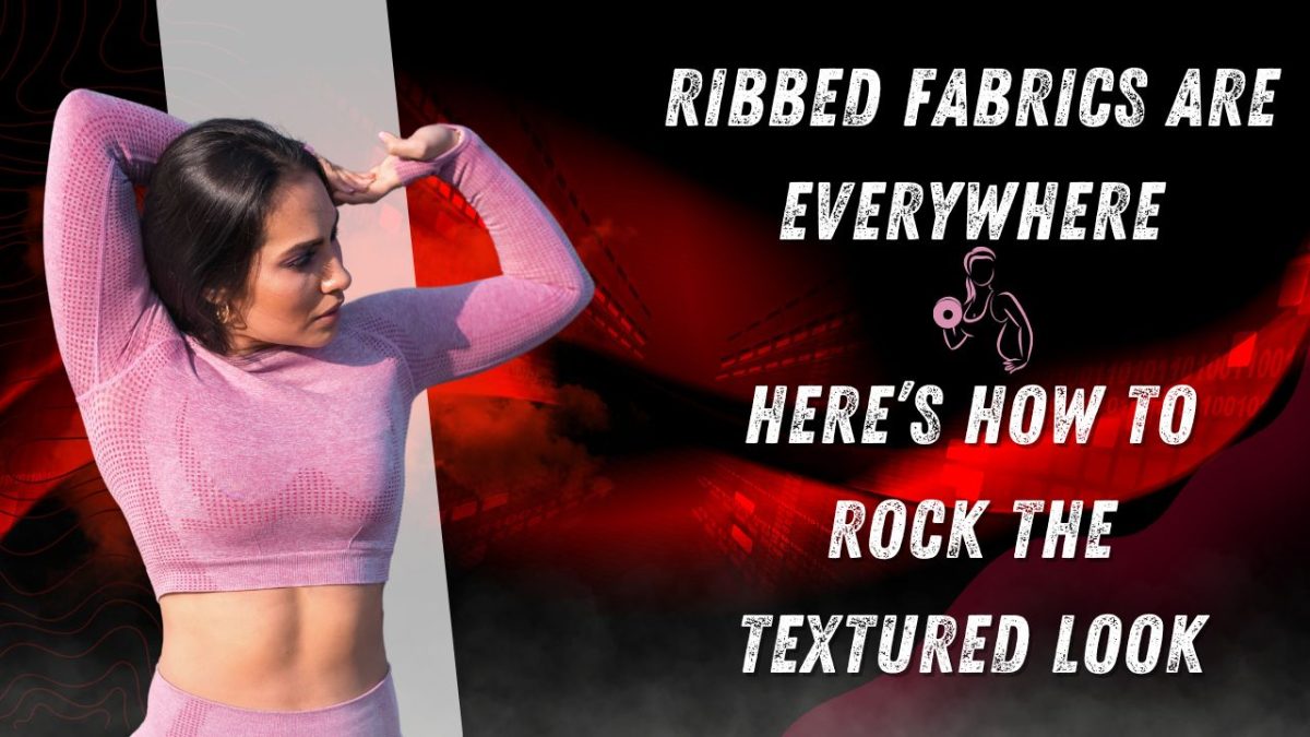 Wholesale Ribbed Fabrics Sports Wear
