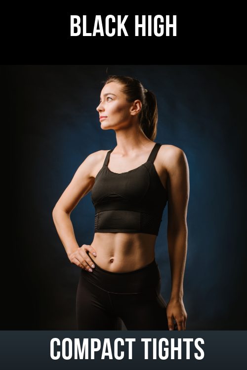 Custom Black High Compact Tights Clothes