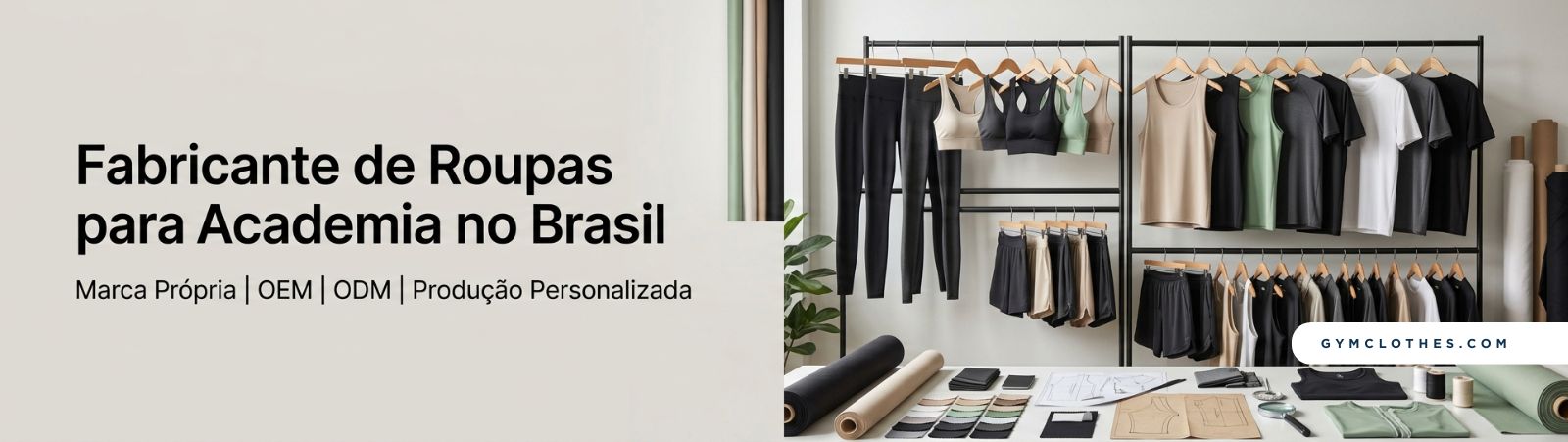 Fabricante de Roupa de Academia no Brasil